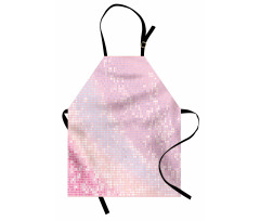 Abstract Disco Ball Pattern Apron