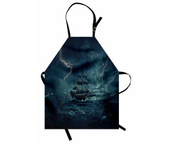 Pirate Vintage Ship Apron