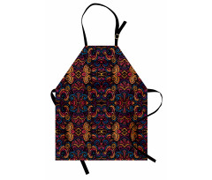 Floral Glass Pattern Apron