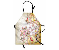 Flower Ornaments Apron