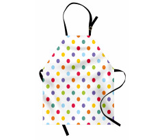 Cheerful Design Polka Dot Apron