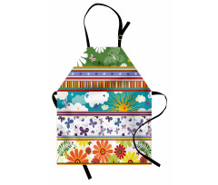 Vivid Daisies Sun Kids Apron