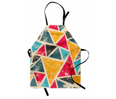 Funk Art Grungy Abstract Apron