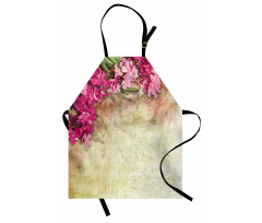 Vintage Oleander Flowers Apron