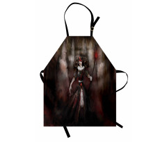 Medieval Evil Woman Myth Apron