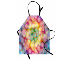 Hazy Balls Circular Hoop Apron