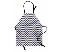 Geometric Retro Funky Apron