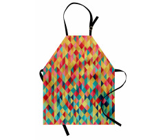 Triangles Fractal Aztec Apron