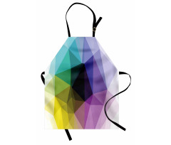 Triangles Color Shades Apron