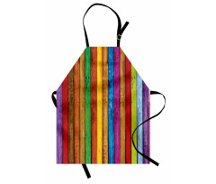 Vibrant Wooden Apron