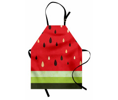 Watermelon Macro Fruit Apron