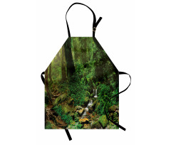 Rainforest Trees Nepal Apron