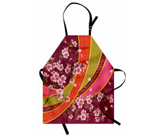 Sakura Blossom Japanese Apron