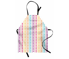 Half Toned Polka Dots Apron