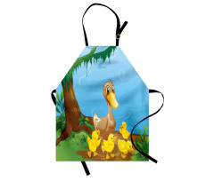 Duck and Ducklings Apron