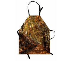 Autumn Foliage Forest Apron