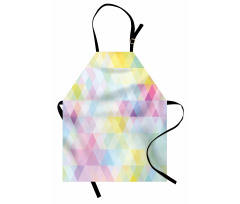 Geometric Rhombus Art Apron