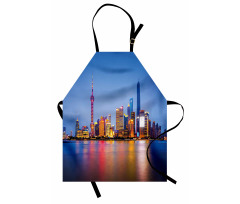 Shanghai City Skyline Apron