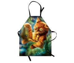 Fantasy Peacock Apron