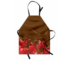 Strawberries Chocolate Apron