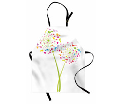 Dandelions Hearts Apron