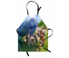 Alps Village Small Town Apron