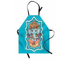 Asian Mandala Apron