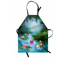 Fantasy Pond Water Lily Apron