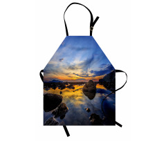 Twilight Rocky Shore Apron