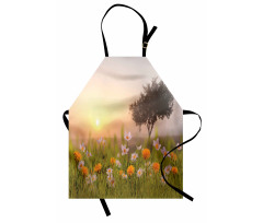 Daisies Tree Mist Apron