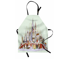 Xmas City Holiday Apron