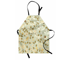 Vintage Retro Swirls Apron