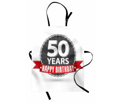 50th Birthday Retro Apron