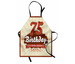 Birthday Age Number Apron