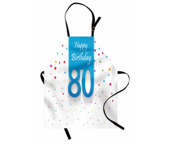 Polka Dots Birthday Apron