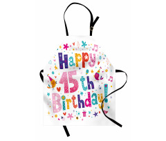 Teenage Girl Birthday Apron