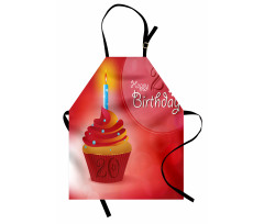 Cupcake with Beams Apron