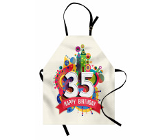 Greeting Gift Age 35 Apron