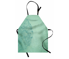 Mixed Leaves Botanical Apron