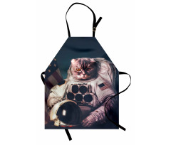 Uzay Mutfak Önlüğü ABD'li Astronot Kedi