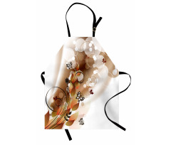 Spring Themed Abstraction Apron