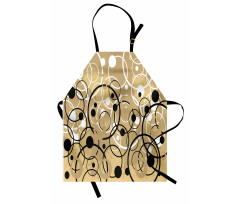 Funky Grungy Retro Apron