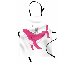 3 Cats Big Fish Magic Apron