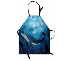 Marine Motif Ocean Retro Apron