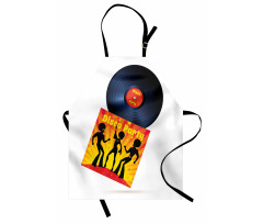 Record Cover Disco Party Apron