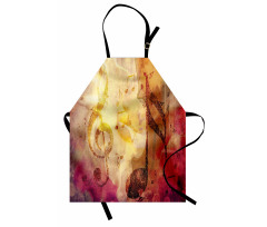 Colorful Notes Composition Apron