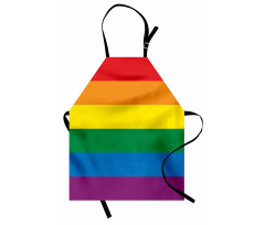 Gay Parade Flag Freedom Apron