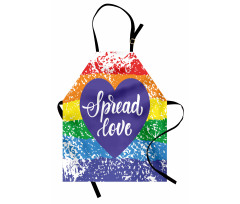 Spread Love Heart Apron