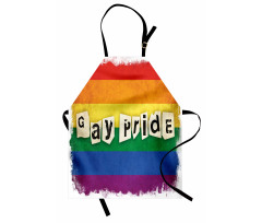 LGBT Parade Retro Style Apron