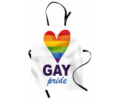 Gay Culture Heart Apron